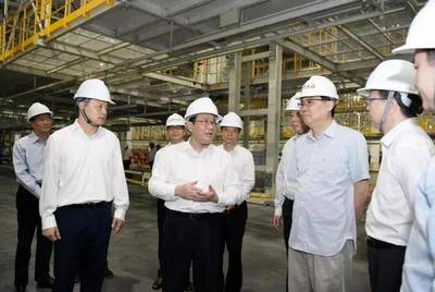 上海市委書記調研上汽大眾MEB工廠,這里將投產大眾、奧迪等多個品牌